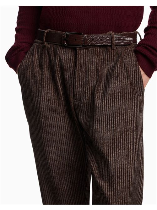 Printed corduroy trousers Emporio Armani | EM001761 TE16802.P6005